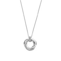 Collier Ti Sento Milano Femme Modern Classic in Argent Zirconia 34055ZI/42 - 34055ZI/42